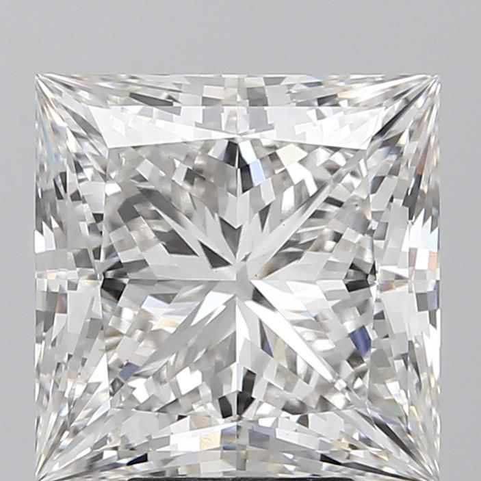 7.04 ct. princess Lab Grown Diamond front image
