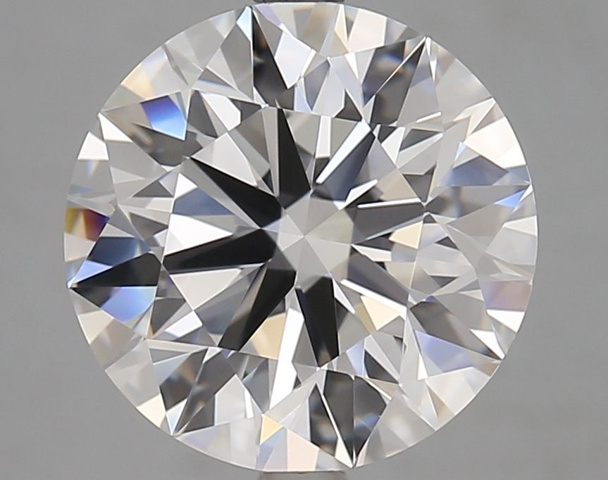 Diamant Rond 5.02 ct - Couleur D - Pureté VVS2