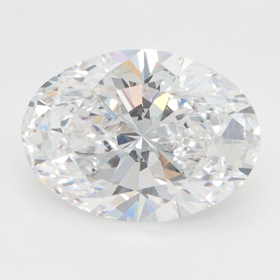 3.06 ct. oval Lab Grown Diamond front image