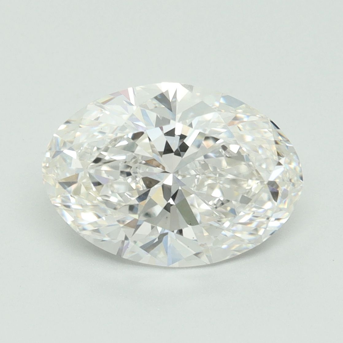 3.01 ct. oval Lab Grown Diamond front image