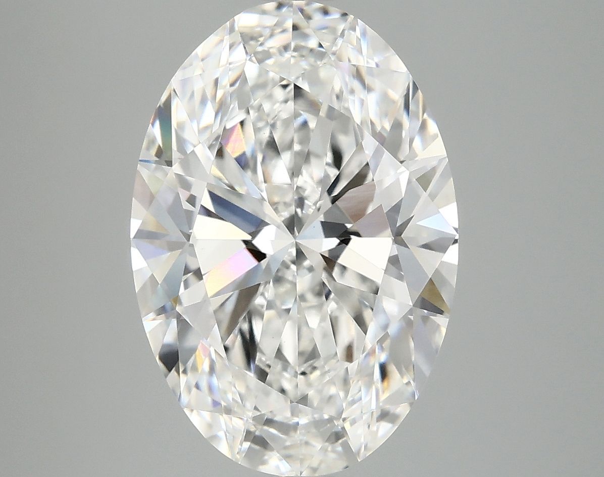 5.09 ct. oval Lab Grown Diamond front image