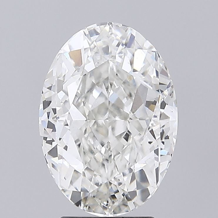 4.02 ct. oval Lab Grown Diamond front image