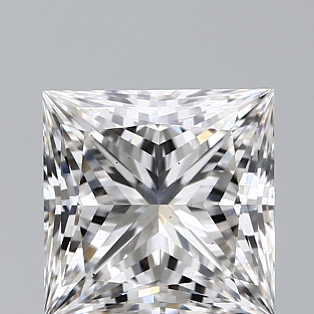 1.58 ct. princess Lab Grown Diamond front image