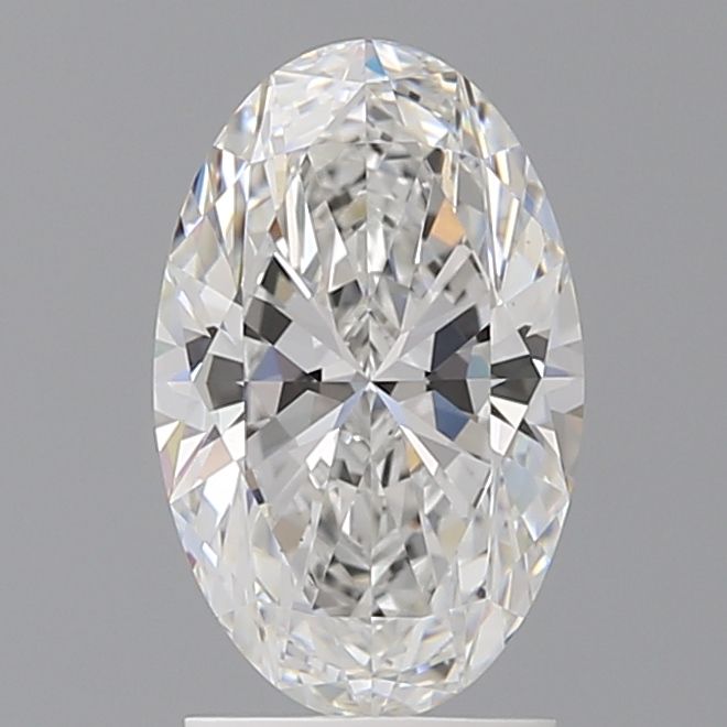2.08 ct. oval Lab Grown Diamond front image