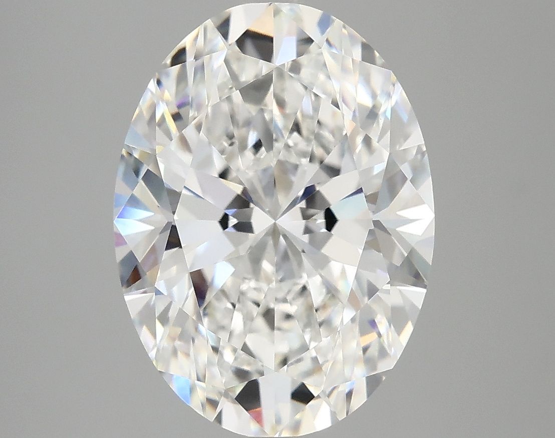 5.09 ct. oval Lab Grown Diamond front image