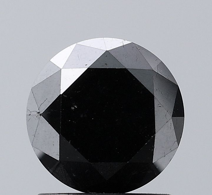 Diament 1.77 ct Fancy Black/VS2
