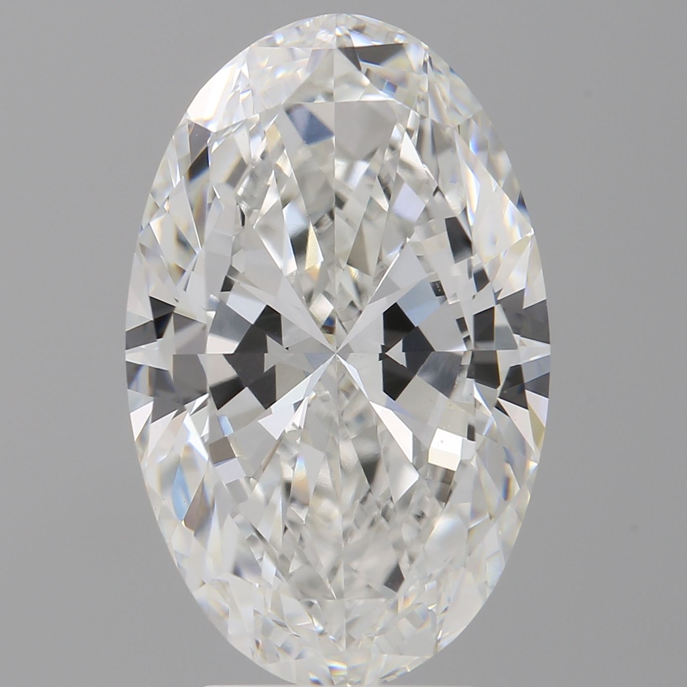 5.01 ct. oval Lab Grown Diamond front image