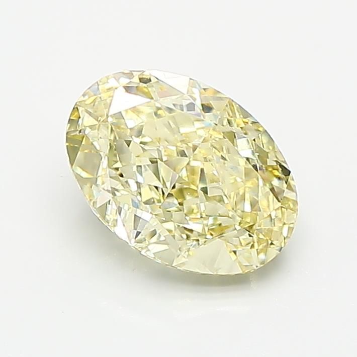 1.53 CT Fancy Yellow OVAL