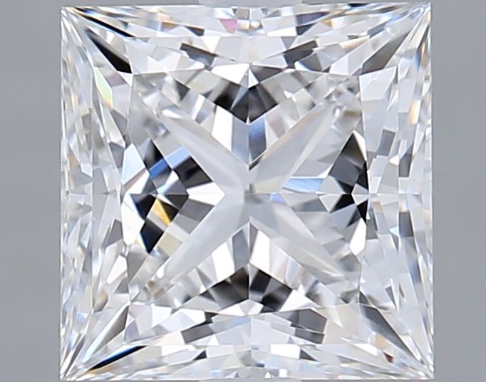 2.01 ct. princess Lab Grown Diamond front image