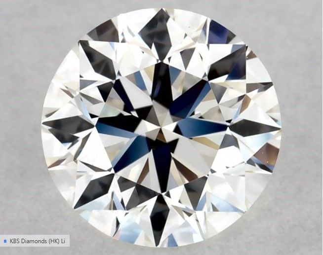 0.57 ct Round diamond