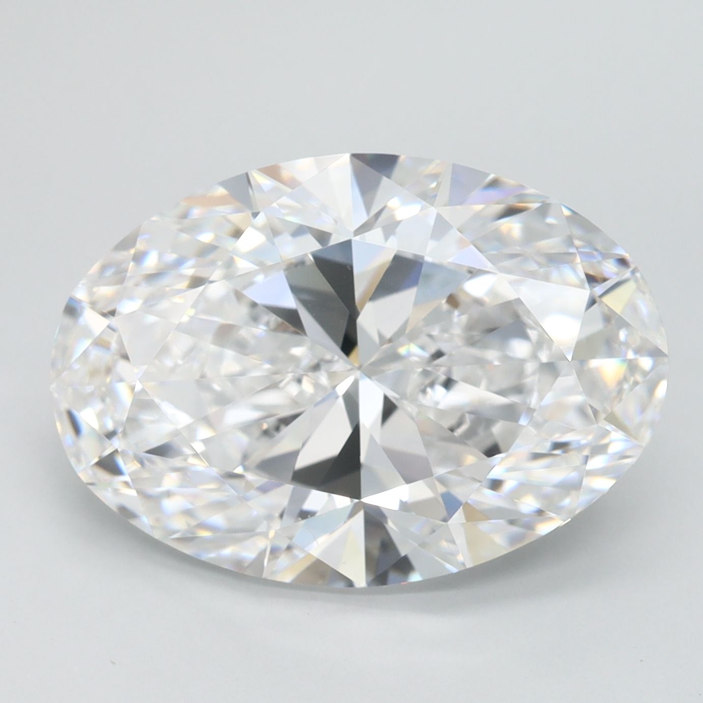 5.60 ct. oval Lab Grown Diamond front image