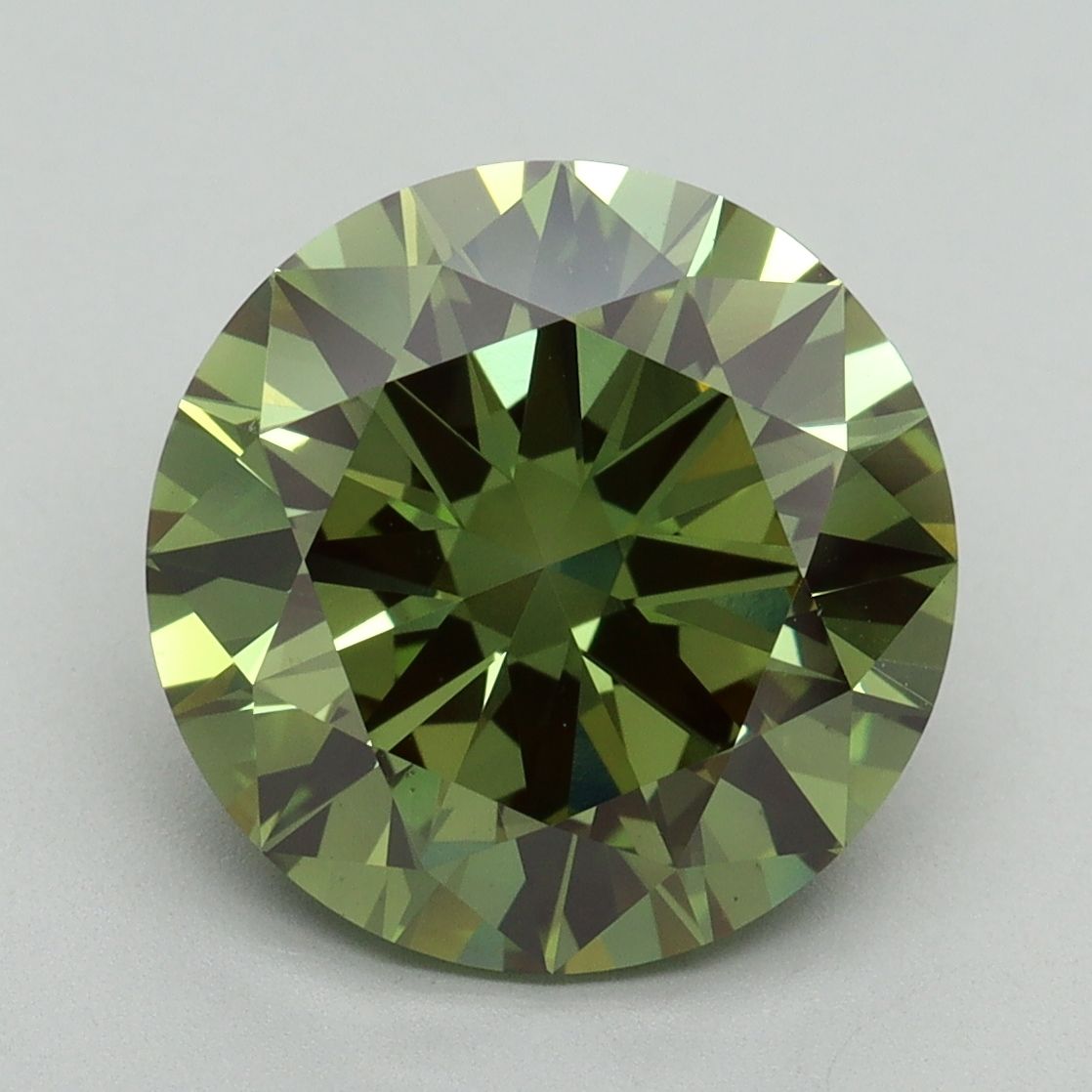 5.00 ct. round Lab Grown Diamond front image