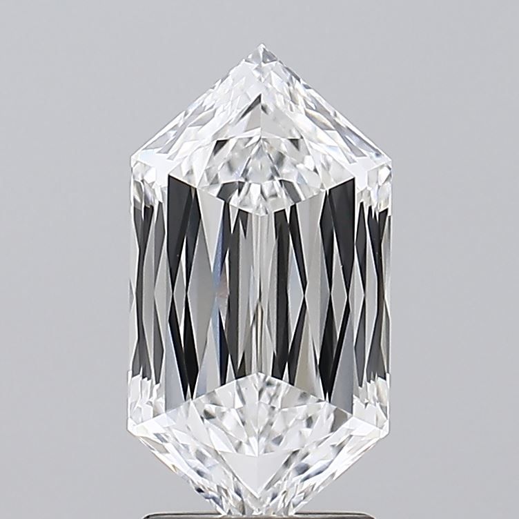 2.57 ct lab-grown Hexagonal Diamond