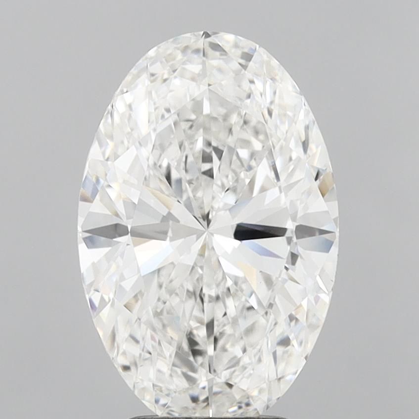 3.79 ct. oval Lab Grown Diamond front image