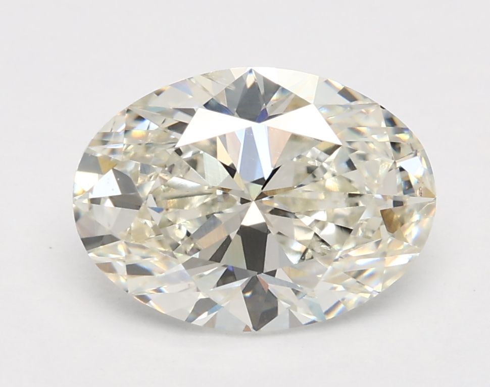 1.74 ct. oval Lab Grown Diamond front image