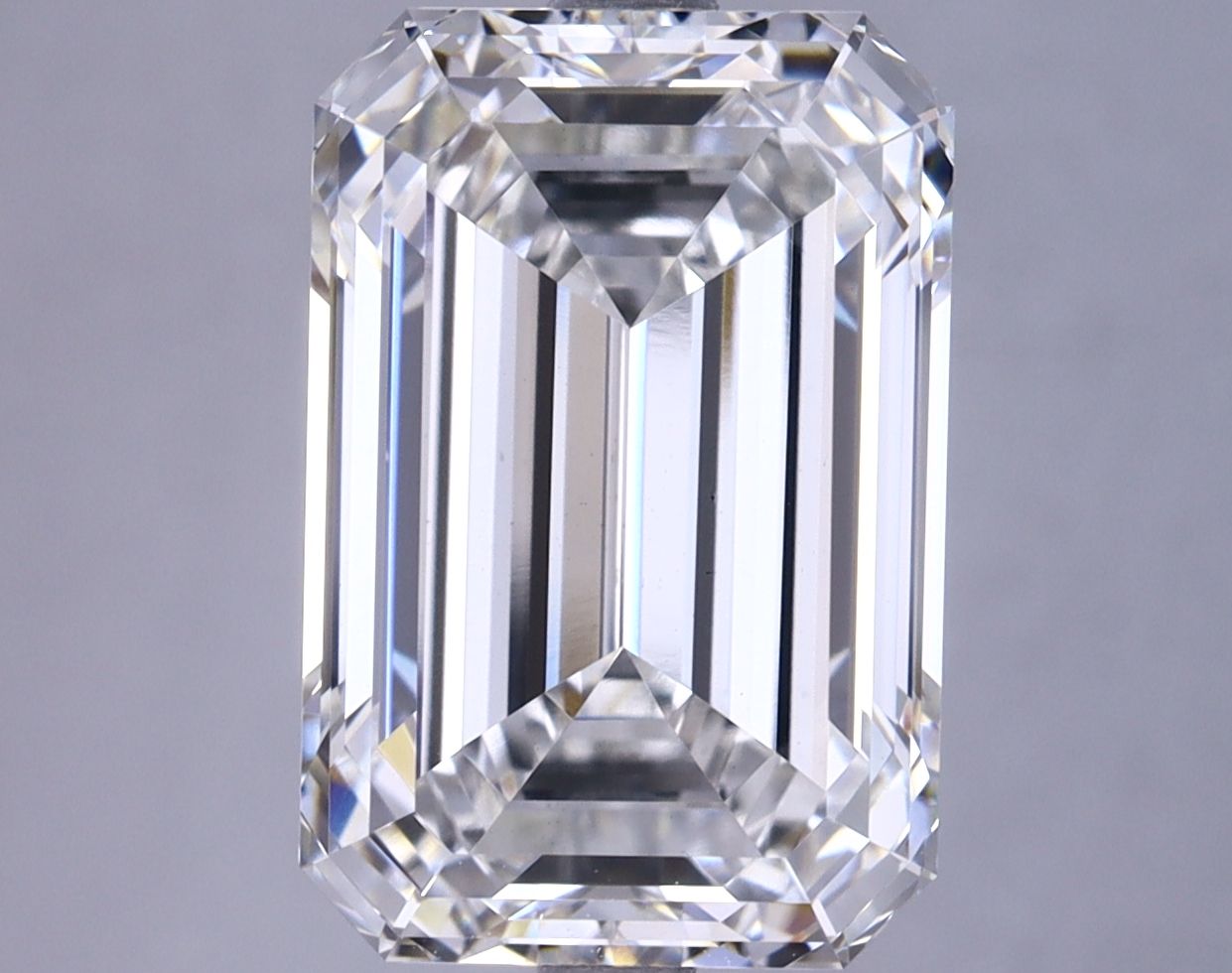 6.58 ct. emerald Lab Grown Diamond front image