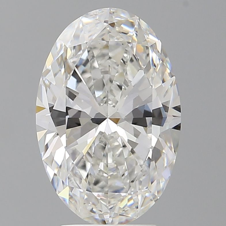 4.04 ct. oval Lab Grown Diamond front image