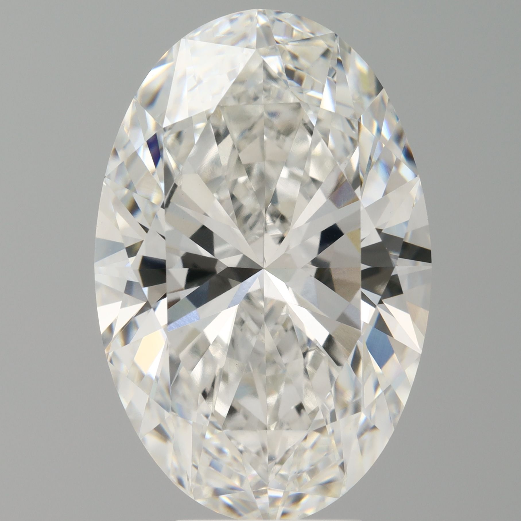 7.02 ct. oval Lab Grown Diamond front image