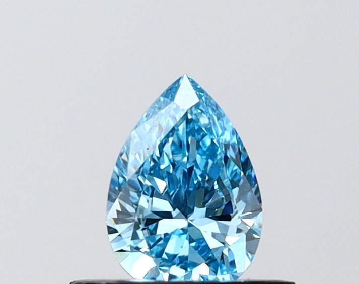 0.46 CT Fancy Vivid Blue PEAR