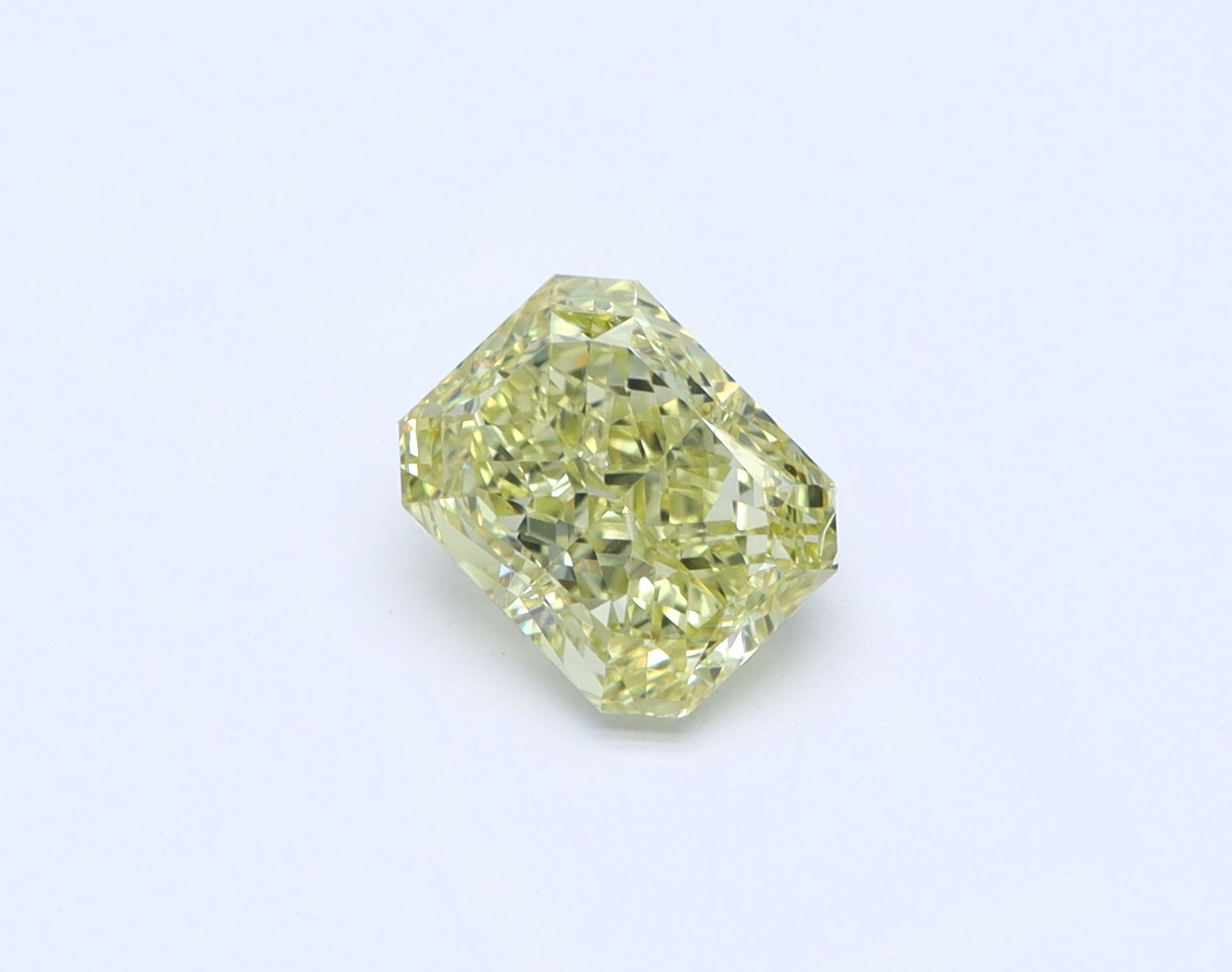 Diament 1.02 ct Fancy Greenish Yellow/VS1