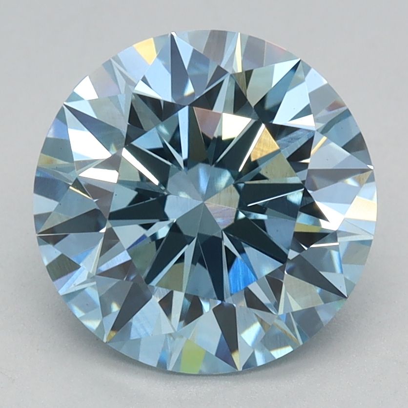 2.10 ct. round Lab Grown Diamond front image