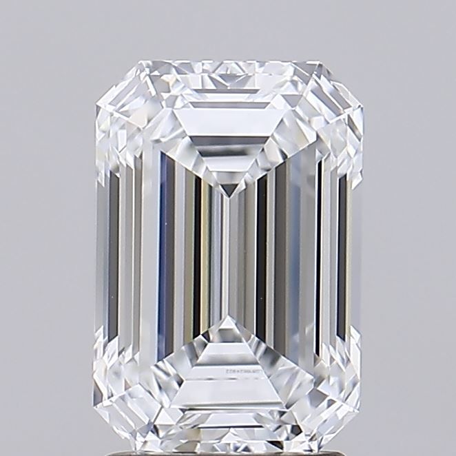 2.58 ct. emerald Lab Grown Diamond front image