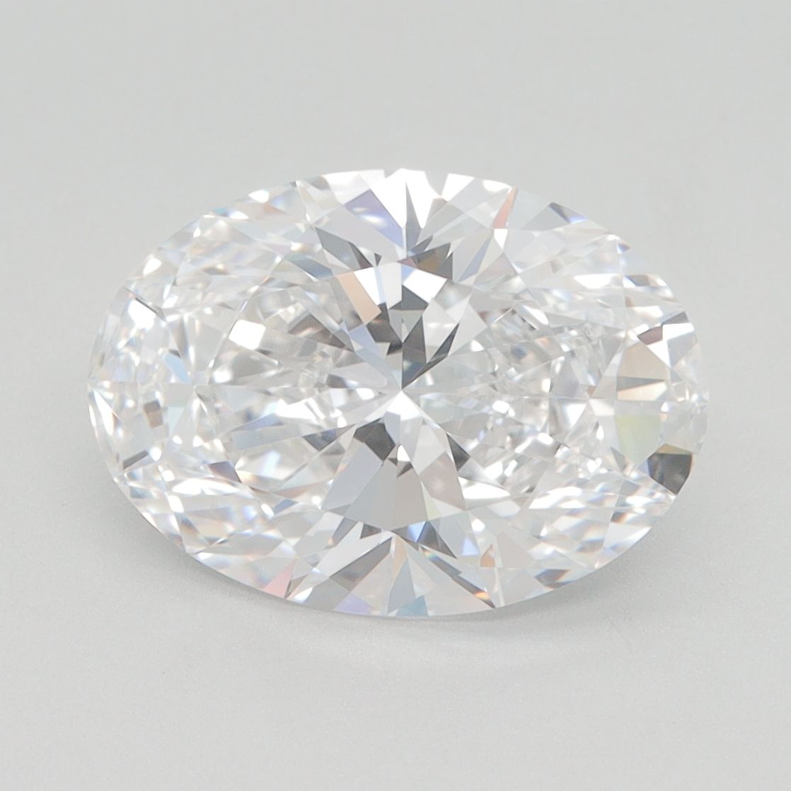 3.08 ct. oval Lab Grown Diamond front image