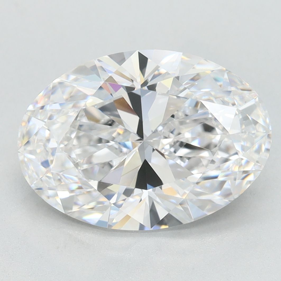 3.02 ct. oval Lab Grown Diamond front image