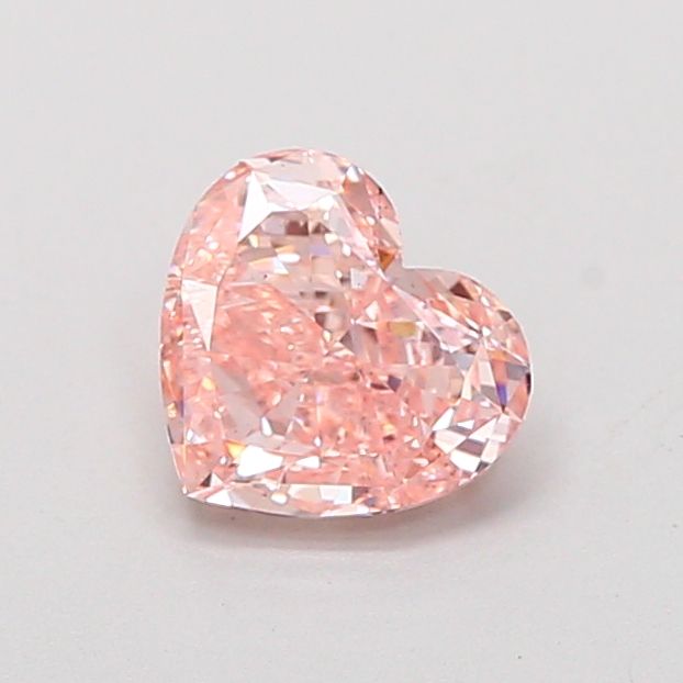 1.0 CT Fancy Intense Pink HEART
