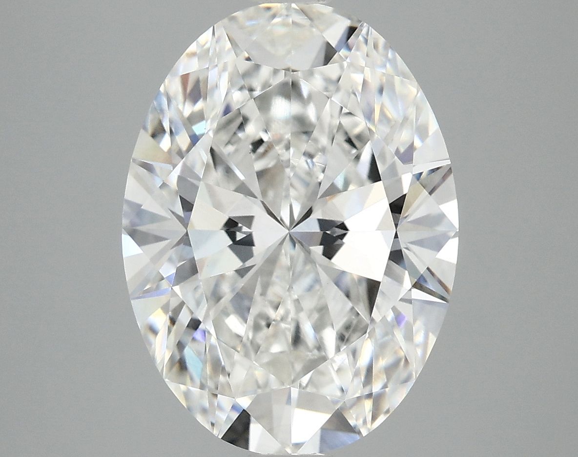 5.01 ct. oval Lab Grown Diamond front image
