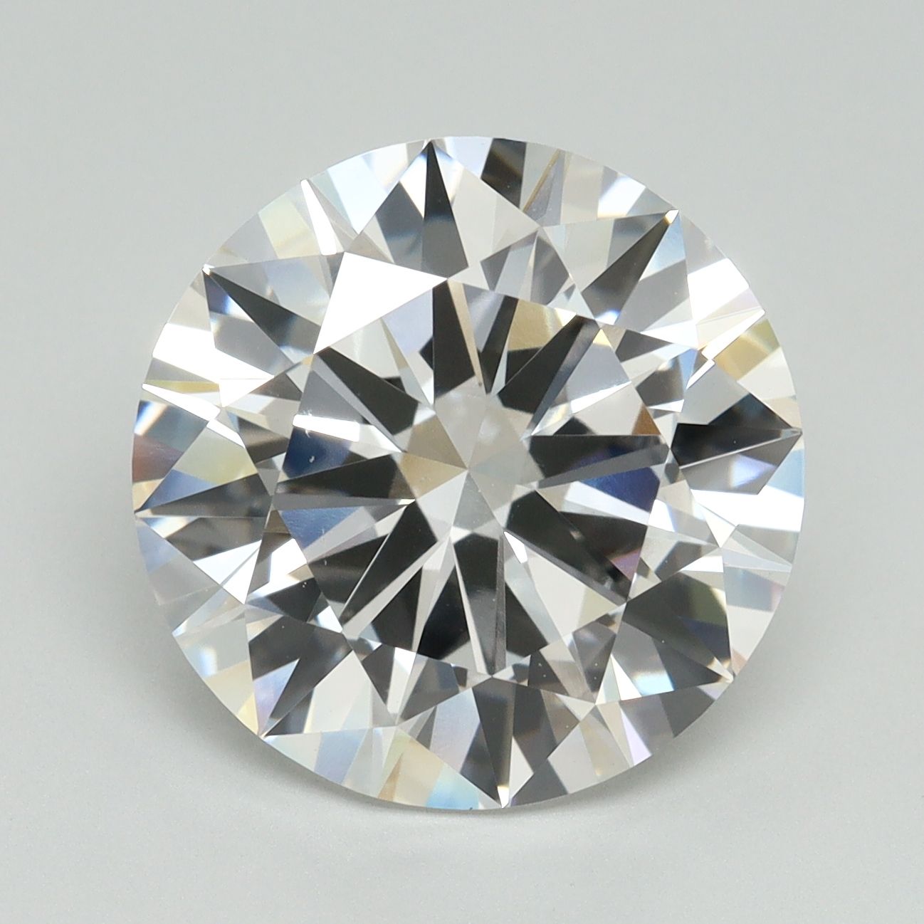 7.02 ct. round Lab Grown Diamond front image