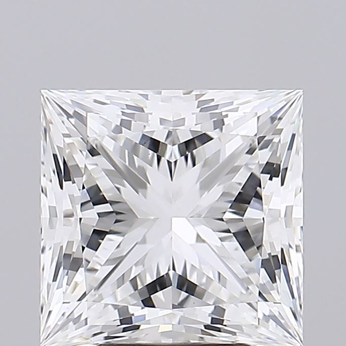 0.52 ct lab-grown Princess Diamond