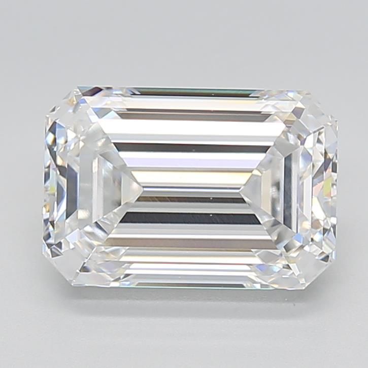 3.91 ct. emerald Lab Grown Diamond front image