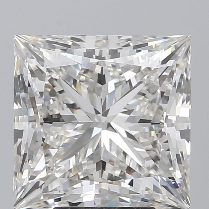 6.61 ct. princess Lab Grown Diamond front image