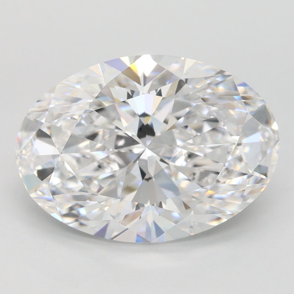 4.32 ct. oval Lab Grown Diamond front image