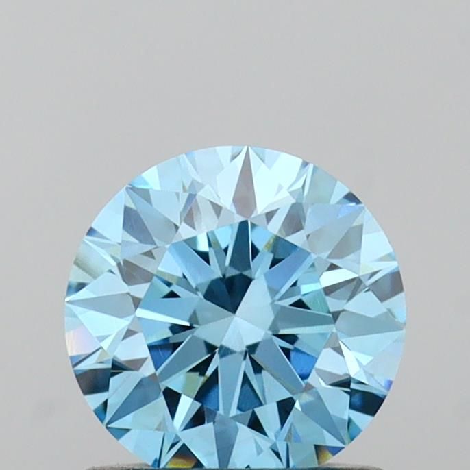 0.75 CT Fancy Vivid Blue ROUND