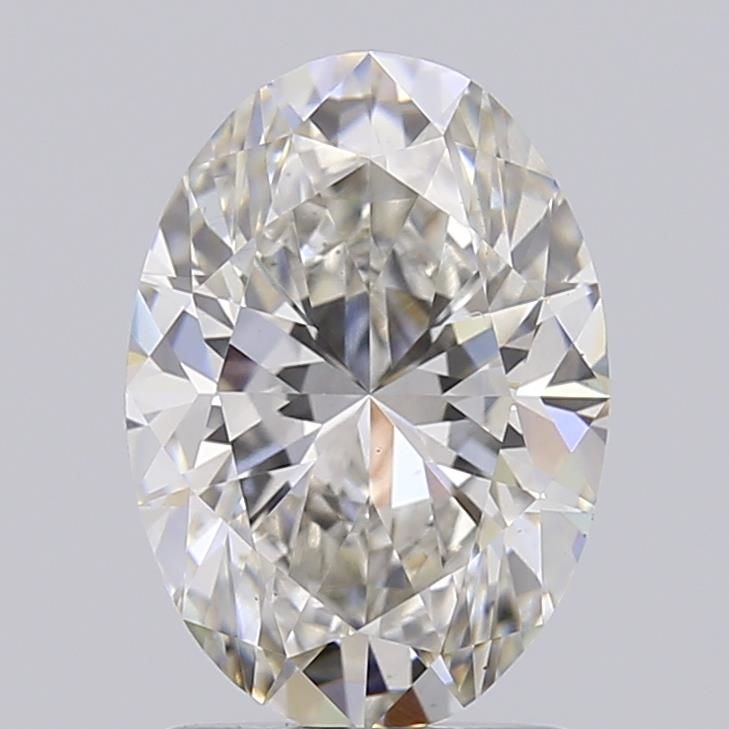 1.58 ct. oval Lab Grown Diamond front image