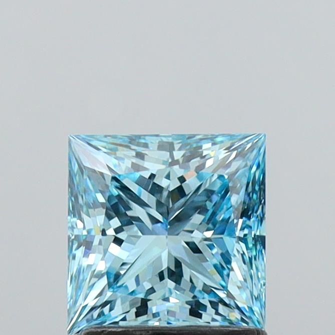1.46 CT Fancy Vivid Blue PRINCESS