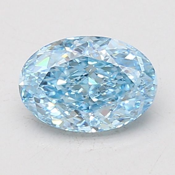 1.08 CT Fancy Vivid Blue OVAL