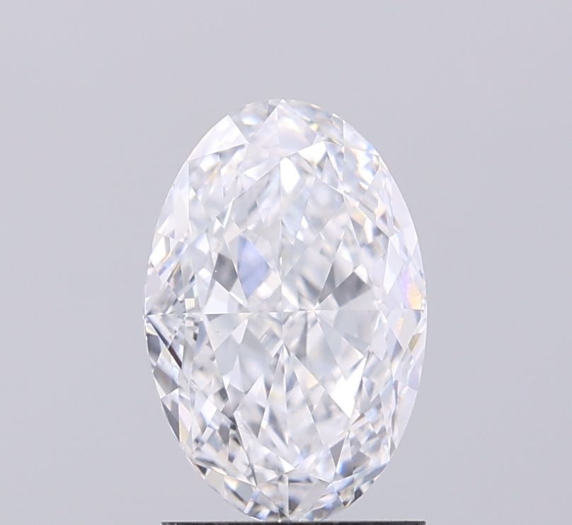 2.02 ct. oval Lab Grown Diamond front image
