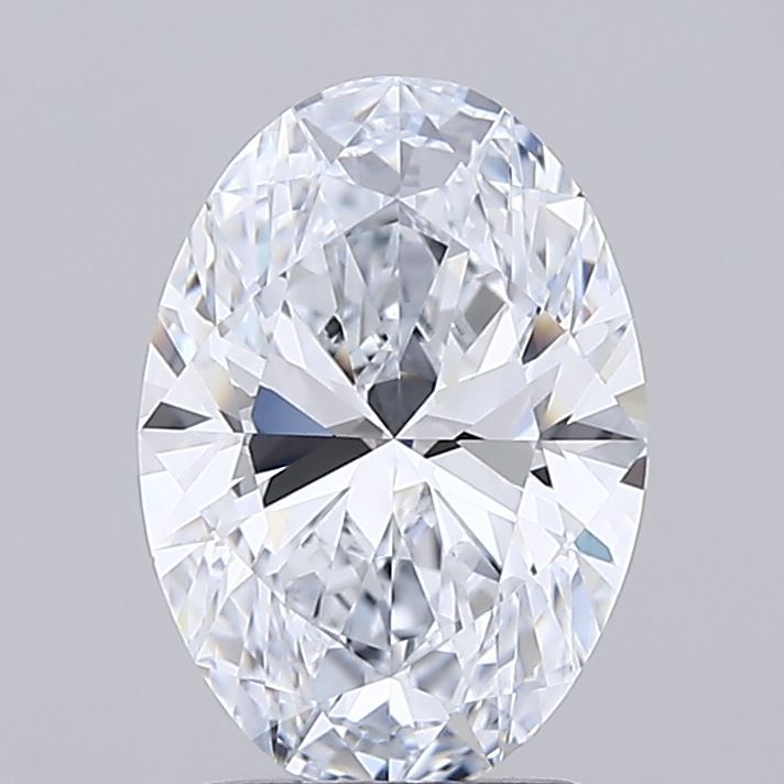 2.04 ct. oval Lab Grown Diamond front image