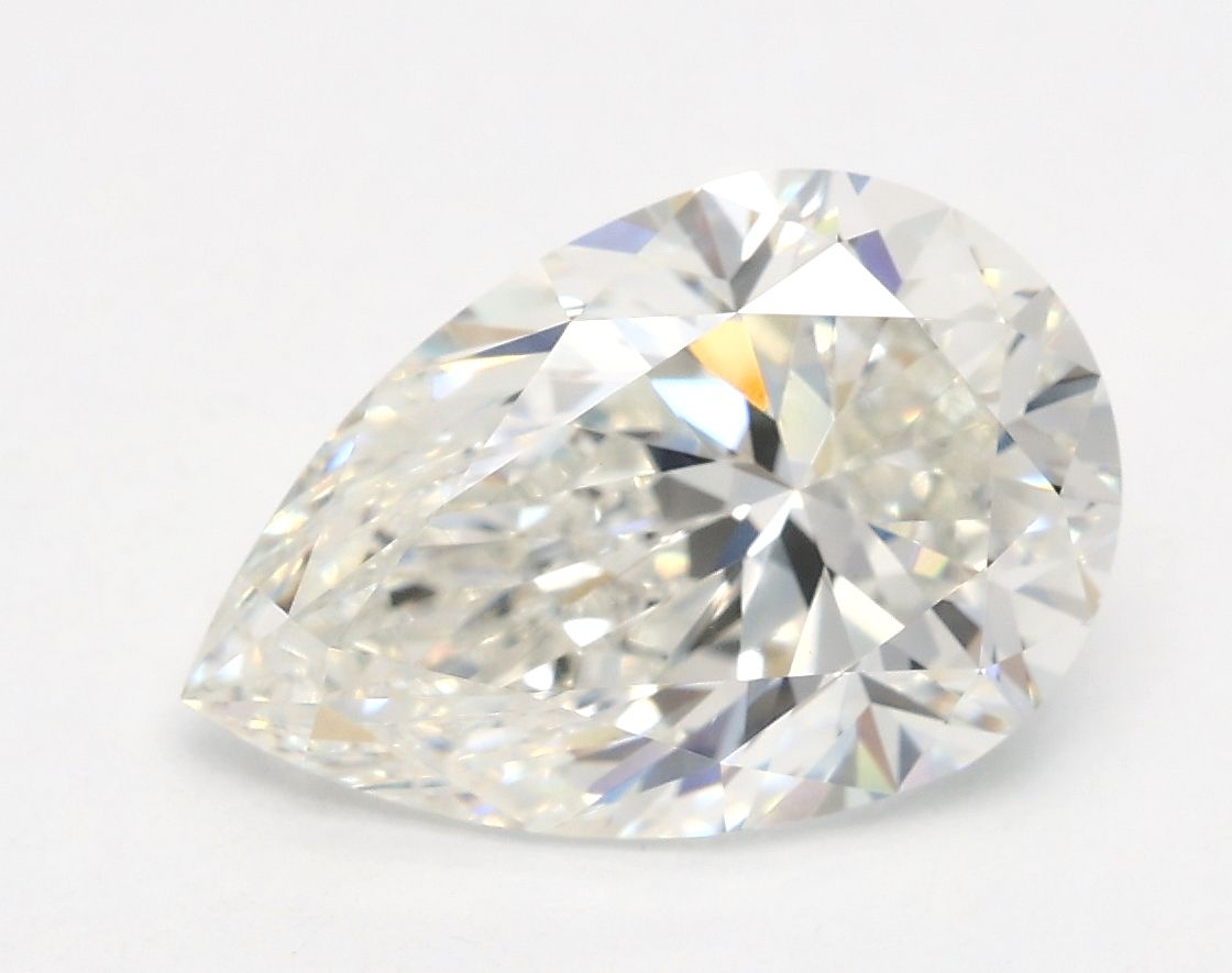 2.60 ct. pear Lab Grown Diamond front image