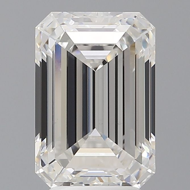 4.10 ct. emerald Lab Grown Diamond front image