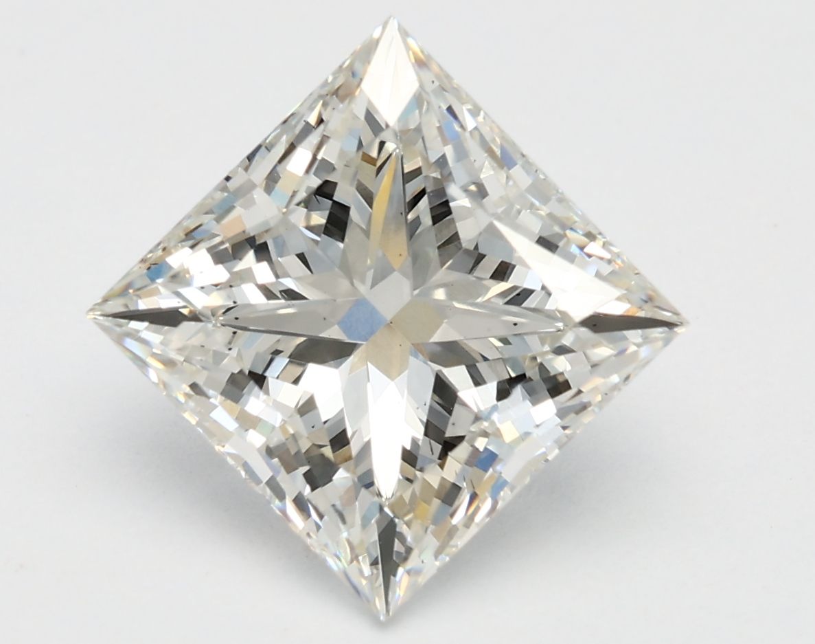 3.21 ct. princess Lab Grown Diamond front image
