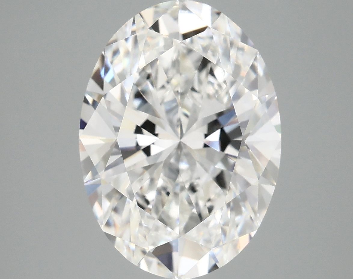 5.09 ct. oval Lab Grown Diamond front image