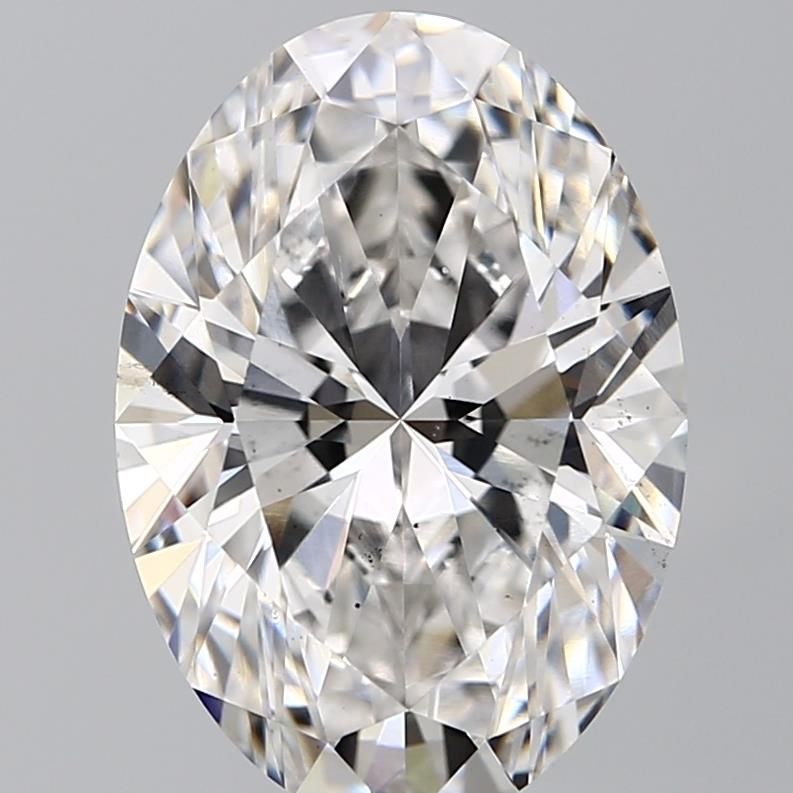 5.81 ct. oval Lab Grown Diamond front image