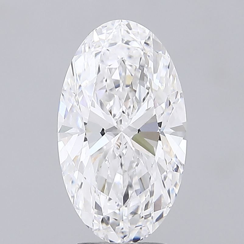 3.81 ct. oval Lab Grown Diamond front image