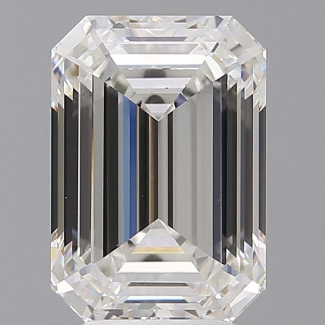 4.46 ct. emerald Lab Grown Diamond front image