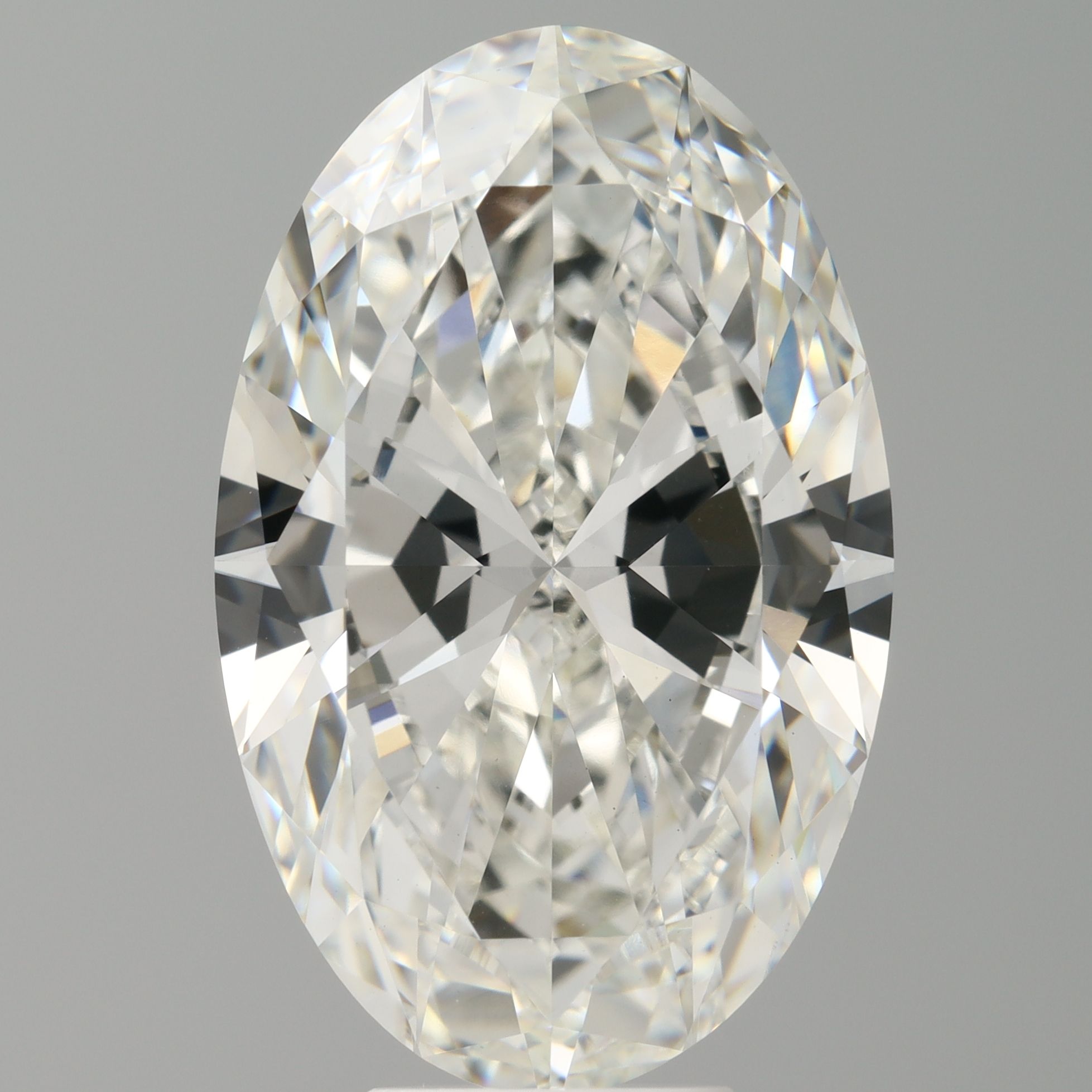 8.02 ct. oval Lab Grown Diamond front image