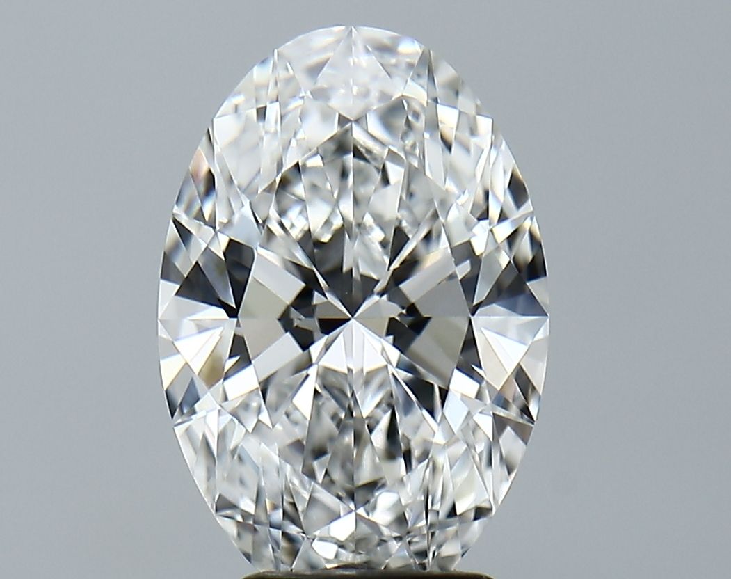 3.40 ct. oval Lab Grown Diamond front image